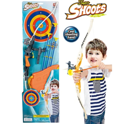 Super Archery Play Set With Darts, Holster And Target Board