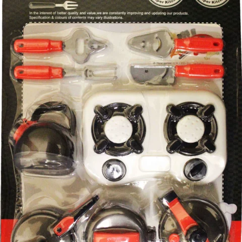 Super High Quality Kitchenware & Hob Play Set