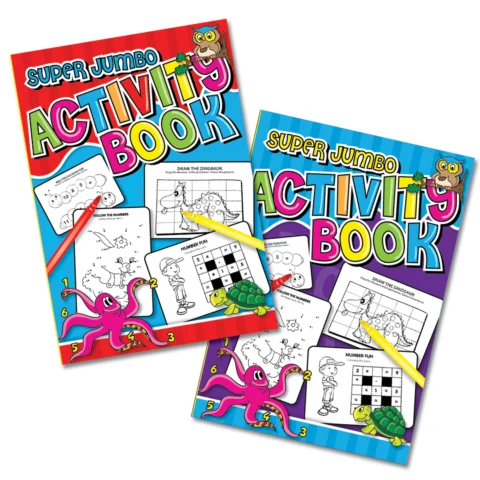 Super Jumbo Activity Book VAT Free