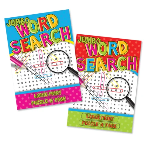 Super Jumbo Work Search Book 2 Assorted VAT Free