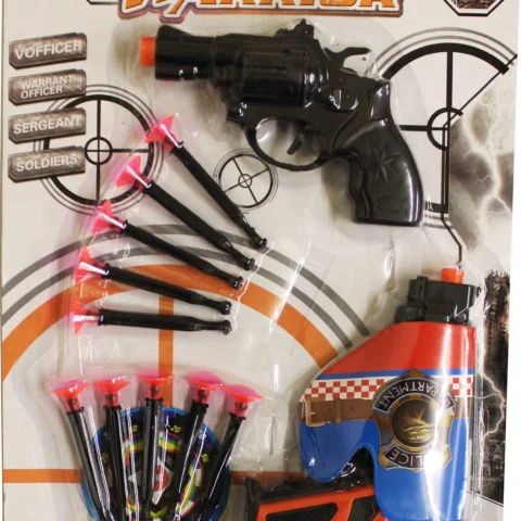 Super Warrior Police Gun Set