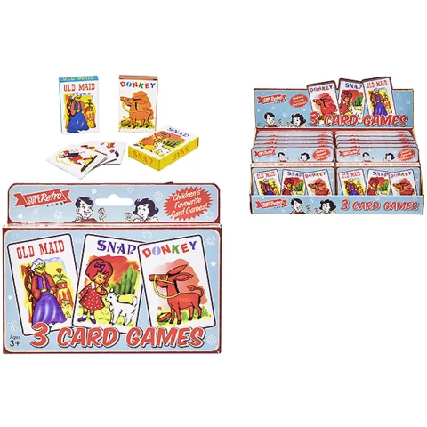 SupeRetro Retro Playing Cards 3 Pack