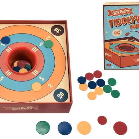 SupeRetro Tiddlywinks Board Game