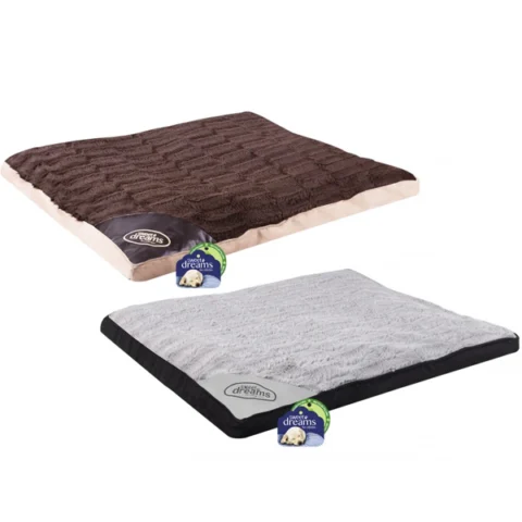 Sweet Dreams Soft Textured Pet Cushion 80cm X 58cm Assorted Colours