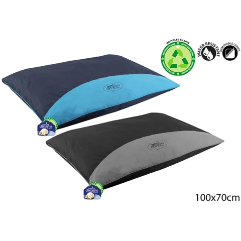 Sweet Dreams Waterproof Pet Cushion Large Assorted Colours