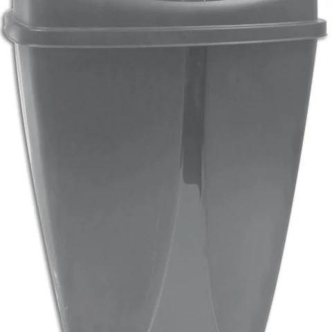 Swing Bin 50 Litre Silver