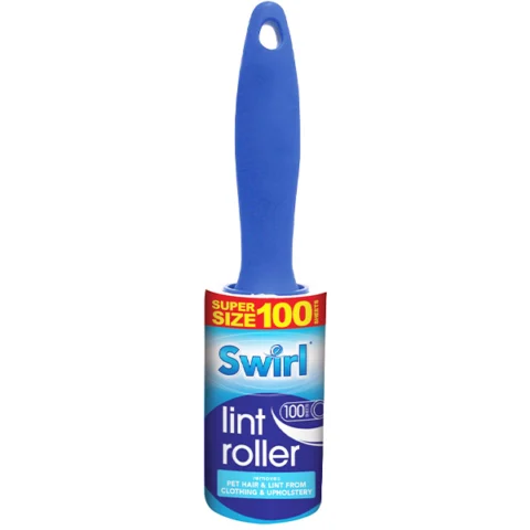 Swirl 100 Sheet Lint Roller