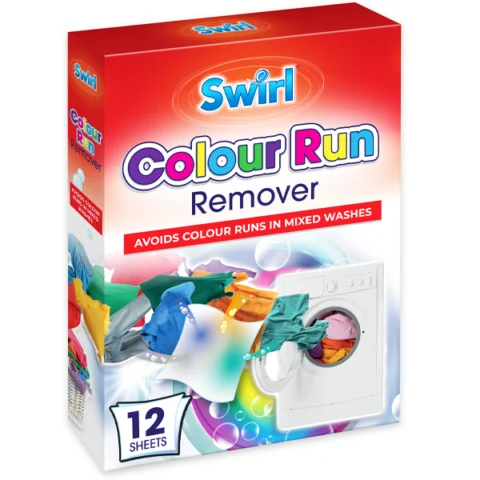 Swirl Colour Run Remover Sheets 12 Pack