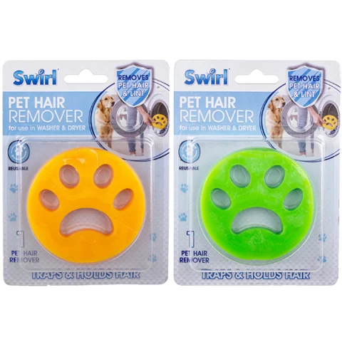 Swirl Washer & Dryer Pet Hair Remover Assorted Colours