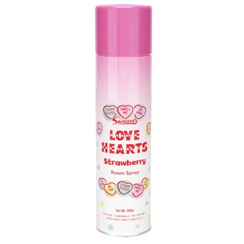 Swizzels Love Hearts Strawberry Room Spray 300ml