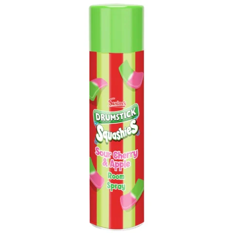 Swizzels Sour Cherry & Apple Drumstick Squashies Room Spray 300ml