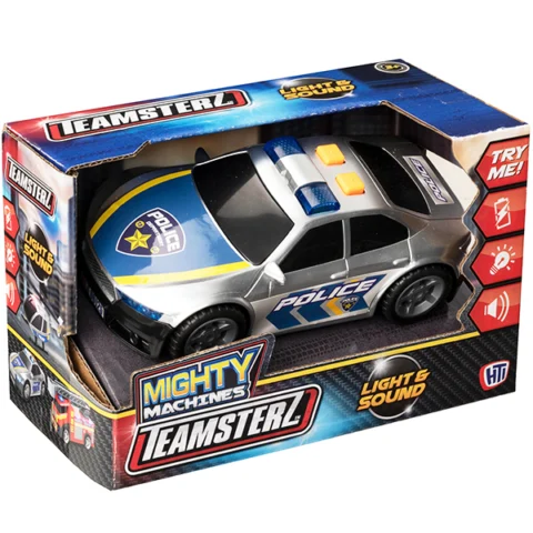 Teamsterz Light & Sound Mighty Machine Police Car