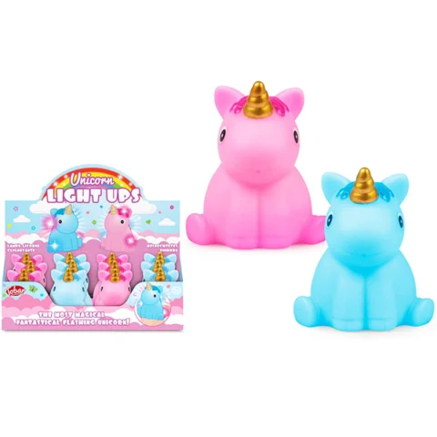Tobar Light-Up Unicorn Toy Assorted Colours