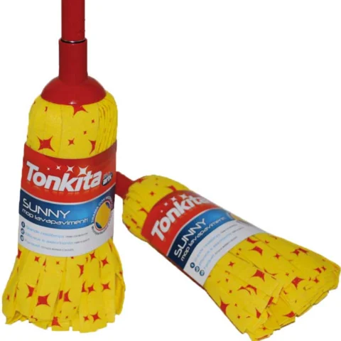 Tonkita Sunny Mop Non Woven With Red Handle 130cm