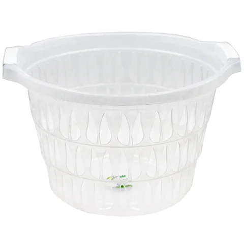 Transparent Rounded Clothes Basket