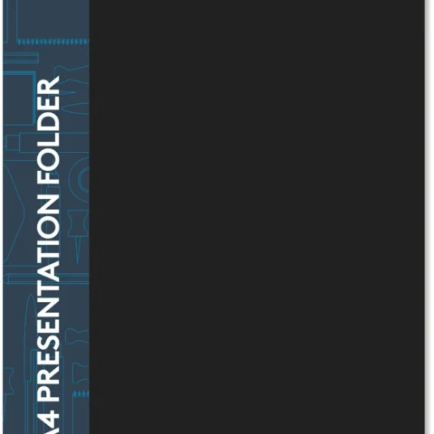 U. A4 Presentation Folder 20 Pages