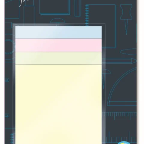 U. Assorted Sticky Note Pads 4 Pack