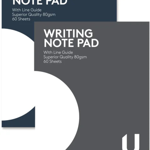 U. Lined Paper 80GSM 60 Sheets Writing Pad