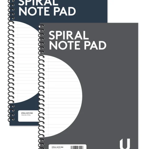 U. Spiral Notepad 200 X 280mm Assorted Colours