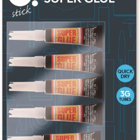 U. Super Glue 3g 5 Pack
