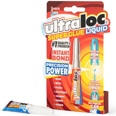 Ultraloc Liquid Super Glue 3g