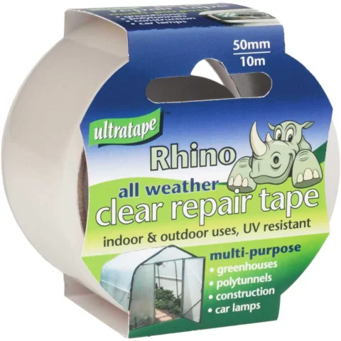 Ultratape All Weather Clear Repair Tape 50mm X 10m