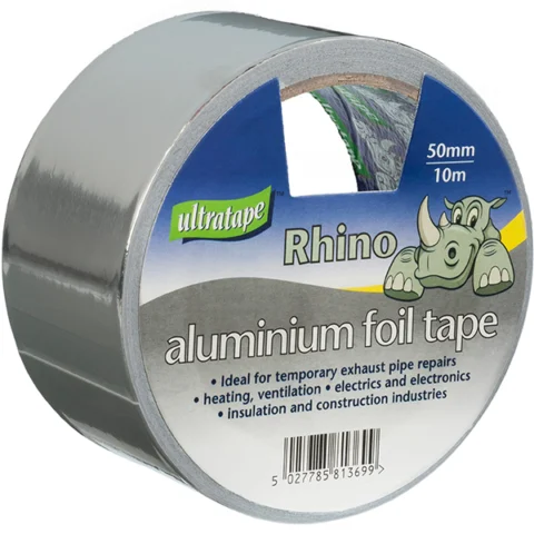 Ultratape Rhino Aluminium Foil Tape 50mm X 10m