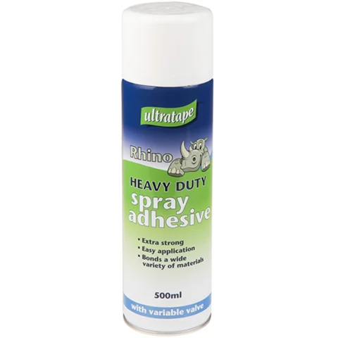 Ultratape Rhino Heavy Duty Spray Adhesive 500ml