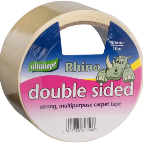 Ultratape Rhino Strong Multipurpose Double Sided Carpet Tape 50mm X 10m