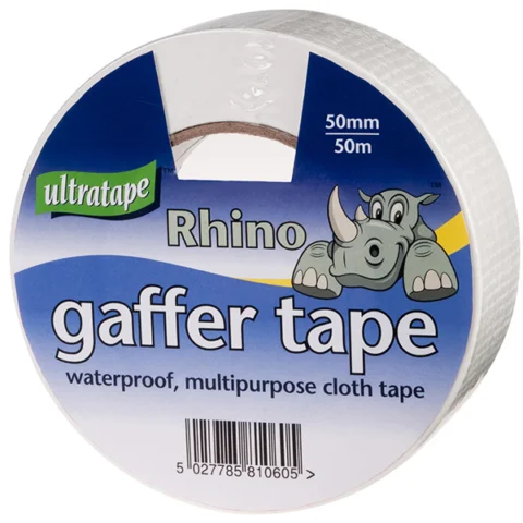 Ultratape Rhino White Gaffer Tape 50mm X 10m