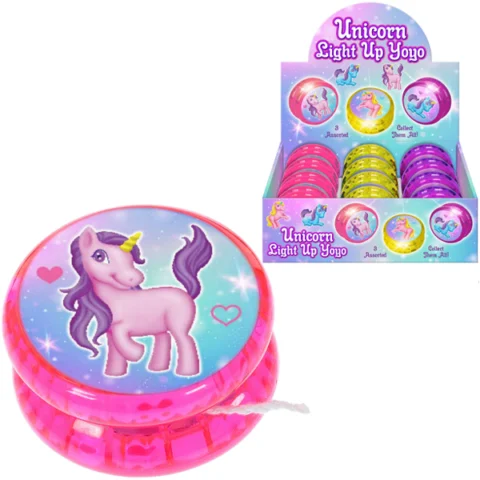Unicorn Light-Up Yo-Yo Assorted