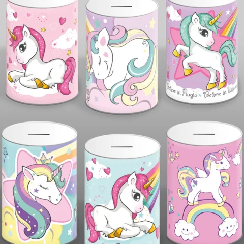 Unicorn Money Tins