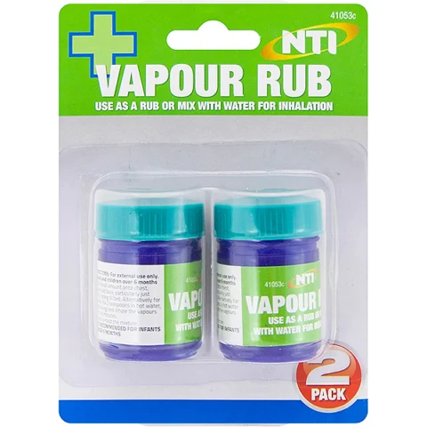 Vapour Rub 2 Pack