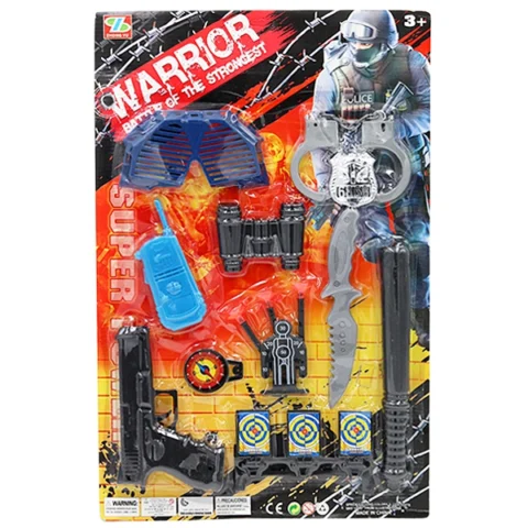 Warrior Play Set With Pistol, Targets & Accessories