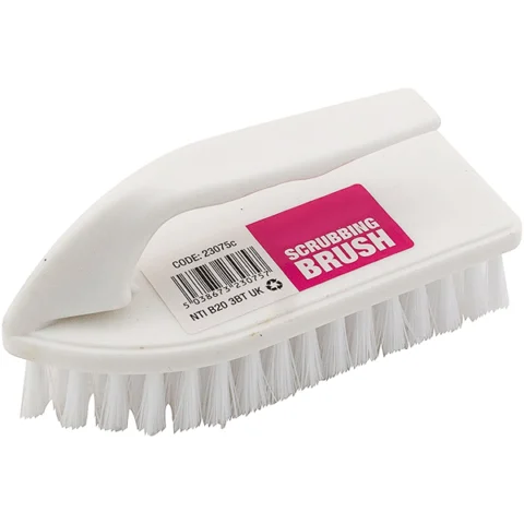 White Scrubbing Brush