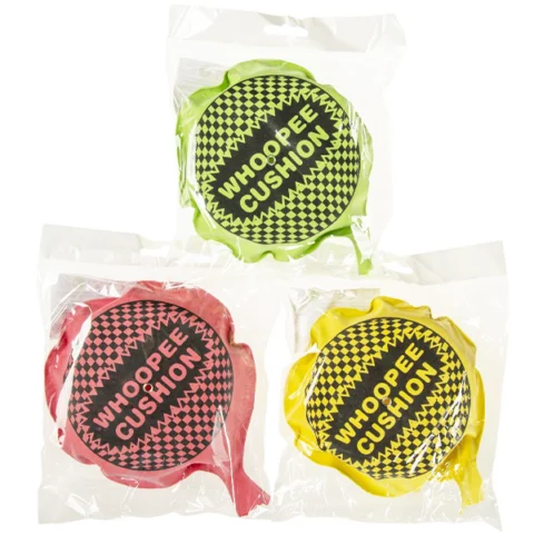 Whoopee Cushion 15cm Assorted Colours
