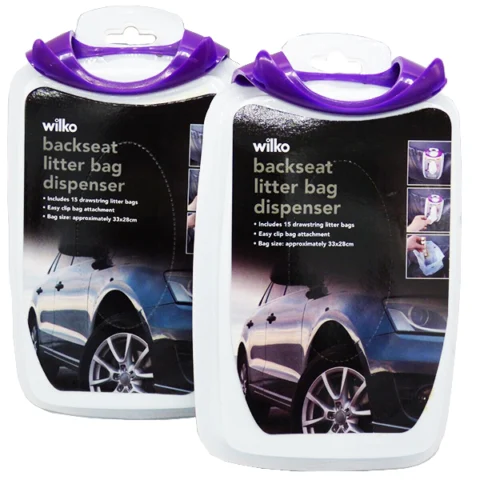 Wilko Backseat Litter Bag Dispenser
