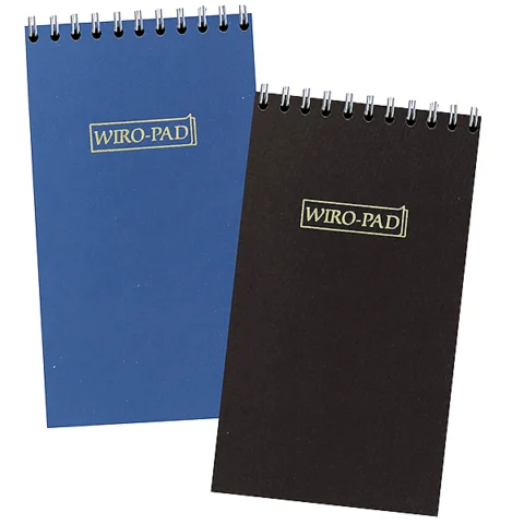 Wiro-Pad Notepad 70 X 128mm Assorted