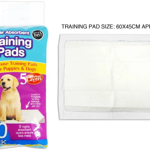 World Of Pets Absorbent Puppy Training Pads 20 Pack