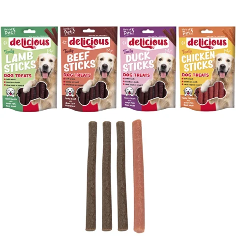 World Of Pets Meat Sticks Assorted Flavours 7 Pack