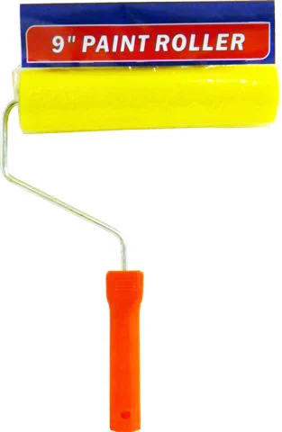 Yellow 9" Foam Paint Roller